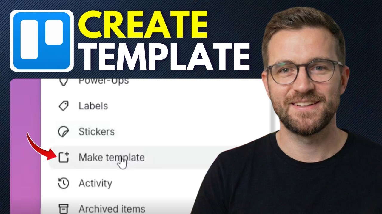 How to create Trello template from board (Step By Step 2026) - YouTube