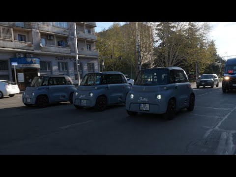 Citroen Ami - პატარა და საყვარელი ავტომობილი რომლითაც, სამსახურთან კიარა სამსახურშიც შეხვალთ