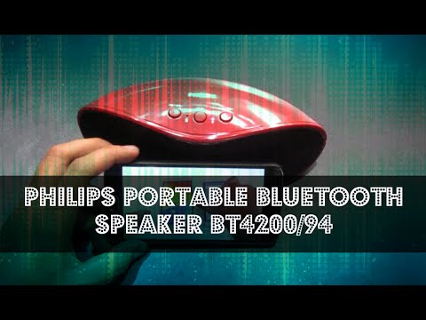 Philips BT4200/94 Portable Bluetooth Speaker