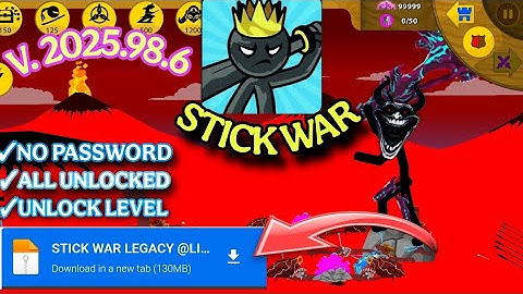 Stick war Legacy Mod Menu version 2025.98.6 New Update 😮 #modmenu #gaming #games 