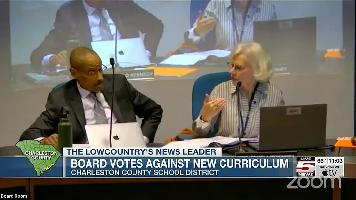 VIDEO: Charleston Co. School Board votes against implementing new $10 million curriculum