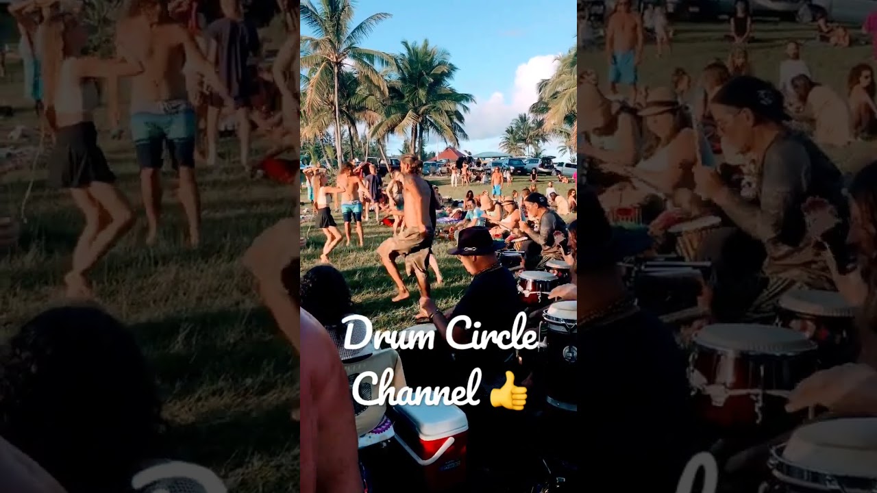 Drum Circles in Hawaii 🌴... wow!!