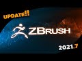 อัพเดต Zbrush ปั้นซีบรัชเวอร์ชั่น 2021.7