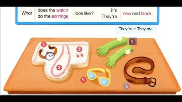 Everybody Up 4 _ Unit 3: Appearance _ Lesson 3: Accessories _ necklace, earrings, sunglasses