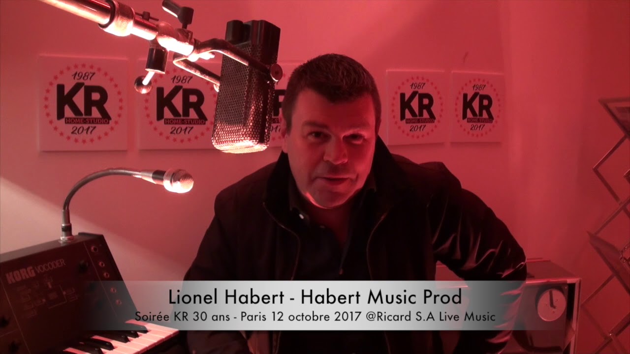 Lionel Habert KR 30 ans