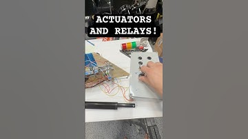 Controlling a Linear Actuator with Relays! #electronics #engineering #diy #robotics #science #tech