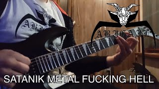 Abigail - Satanik Metal Fucking Hell (guitar cover)