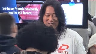 Sung Kang talking about cars and the Drifter movie at the New York International Auto Show
