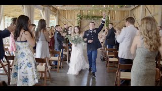 An Emotional & Inspiring Military Wedding