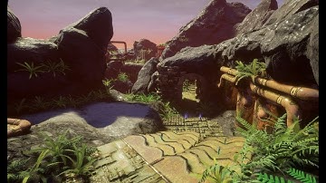 UT4 DM Extracted Walkthru and BOT Gameplay