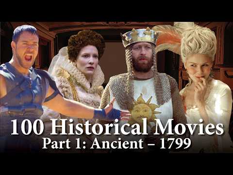 Traveling through Time with 100 Historical Movies | Part 1: Ancient - 1799 thumbnail