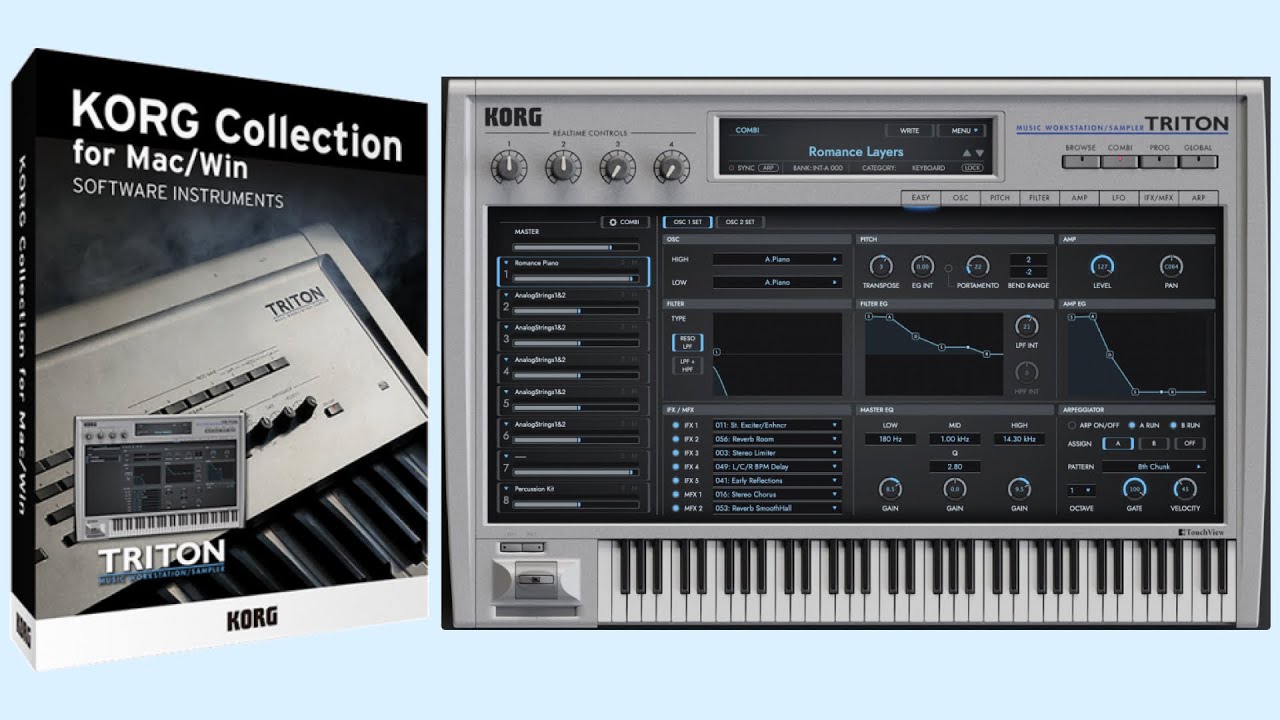 Korg Collection | Triton VST | PCM Expansion | Trance Attack