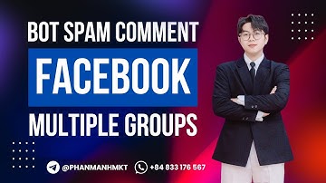 Bot Auto Comment Multiple Groups Facebook 2025 | Spam Cmt Facebook By Page