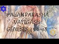 3º Aliah Parashá MIketz, מִקֵּץ Bereshit (Gênesis) 45:8-18 - 23/12/25 -03 Tevet 5786.