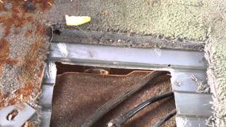 99 Chevy Express Savanna Van Fuel Pump through floor cut out access panel 19962002