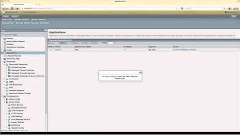 GlassFish 4 Admin Console