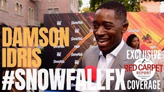 Damson Idris interviewed at FX Network's 