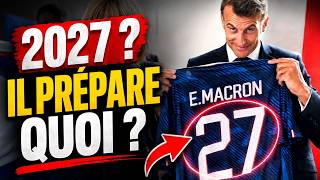 Macron 2027 Le Maillot Numéro 27 Qui Interroge