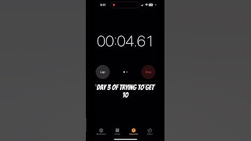￼ Day three of trying to get 10 seconds ￼