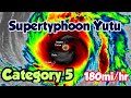 Natural disaster supertyphoon yutu