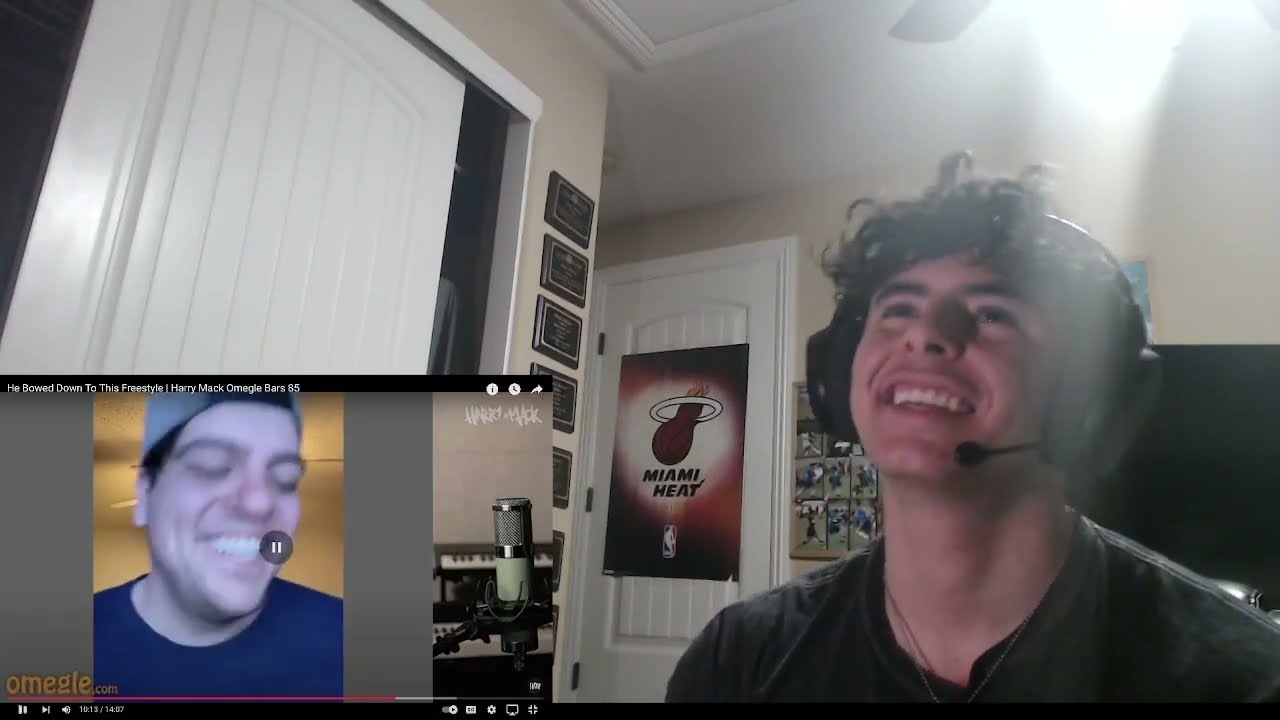 HARRY MACK IS NOT HUMAN! IS THIS THE BEST? College Student Reacts: Harry Mack Omegle Bars 85
