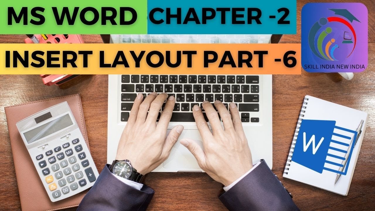 MS Word Chapter-2 Part-6 Insert LAYOUT #msoffice #mspowerpoint #msexcel ...
