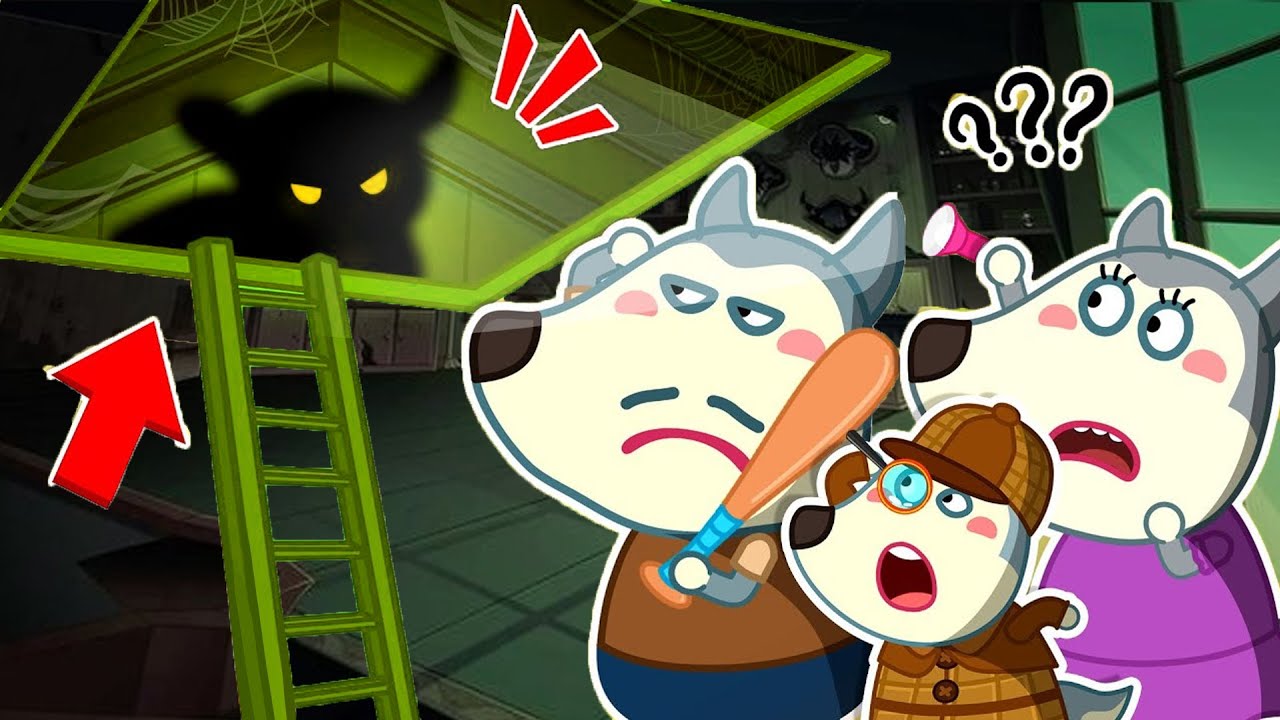 Mystère dans le Grenier : Qui se Cache Là-Haut ?😘Nouveaux Épisodes de Wolfoo 2025 | Wolfoo Majori