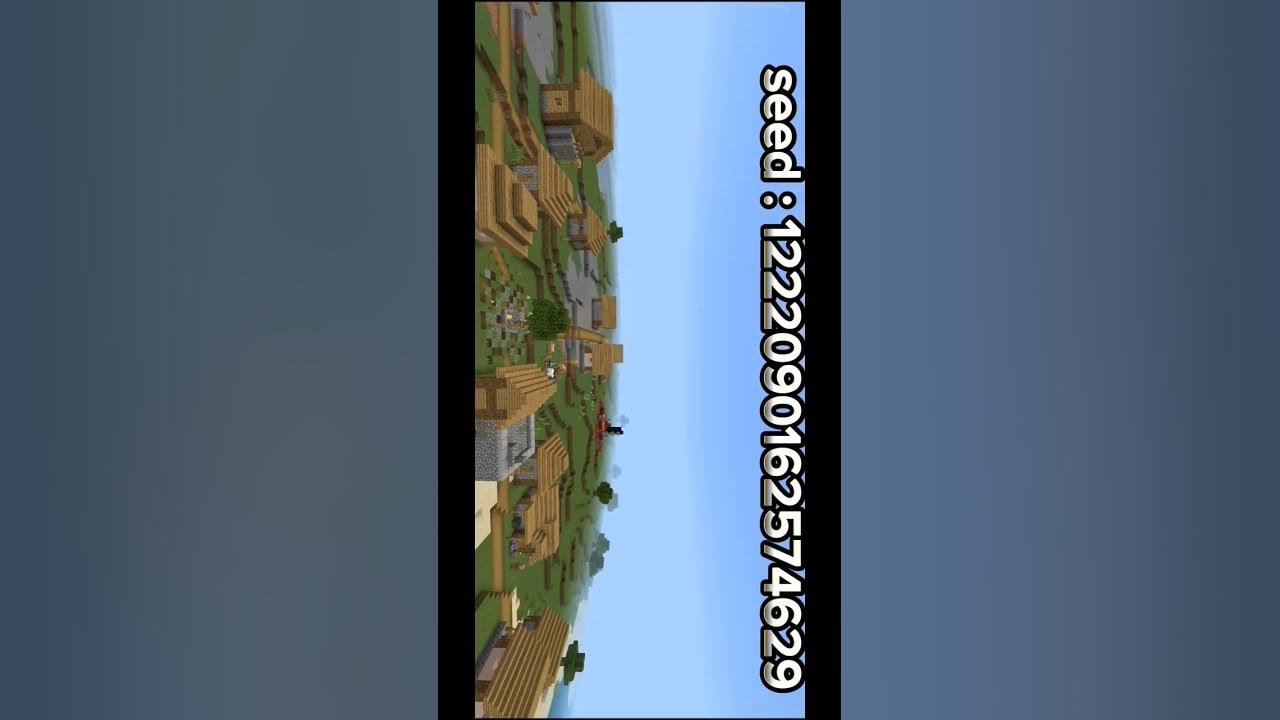Minecraft best 1.20 village seed for pocket edition