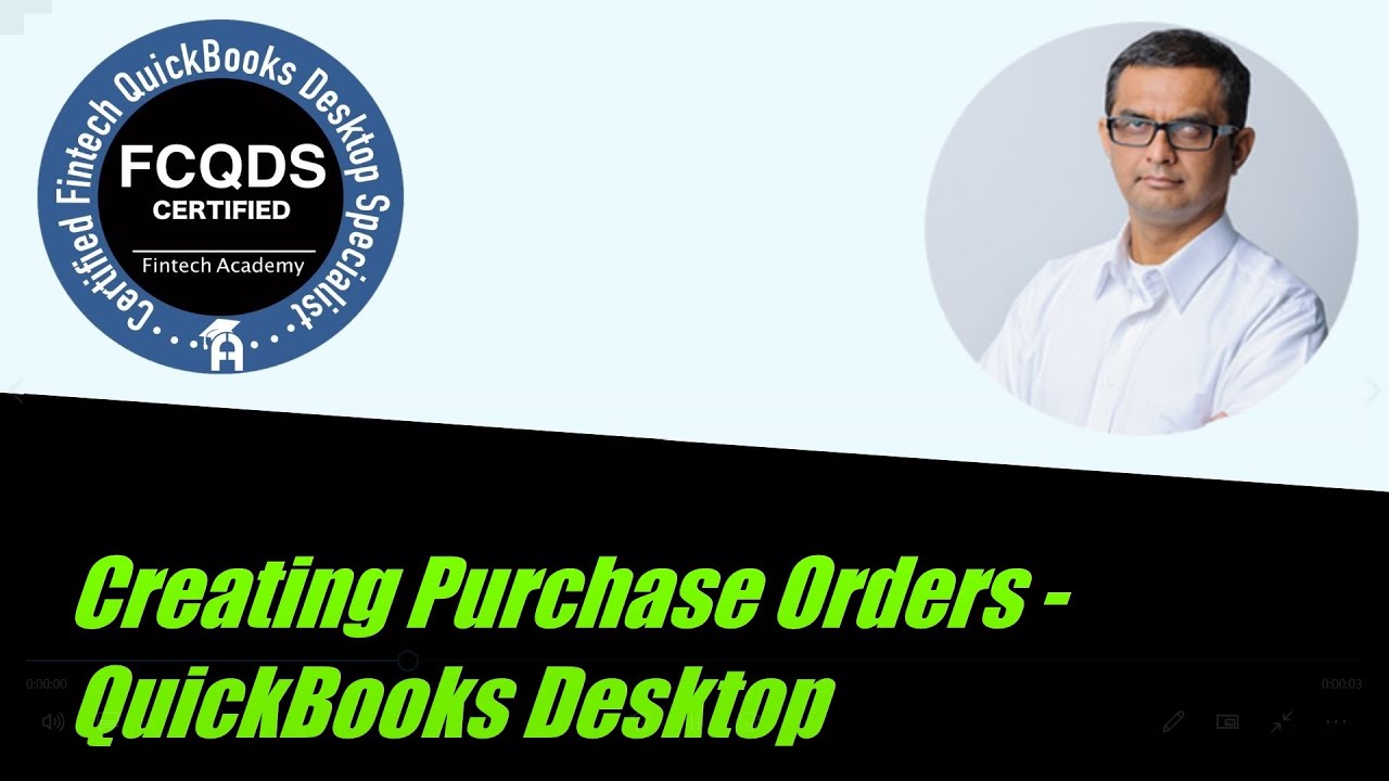 How to Create Purchase Orders in QuickBooks Desktop - YouTube