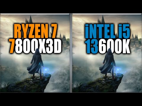 Ryzen 7 7800X3D vs 13600K Performance Benchmarks