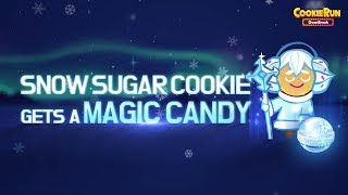 [Cookie Run: OvenBreak] Snow Sugar Cookie gets a Magic Candy!