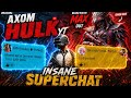 30 KILLS + CHICKEN DINNER 💀🔥 | SUPERCHAT LIVE CHALLENGE | BGMI | AXOM HULK
