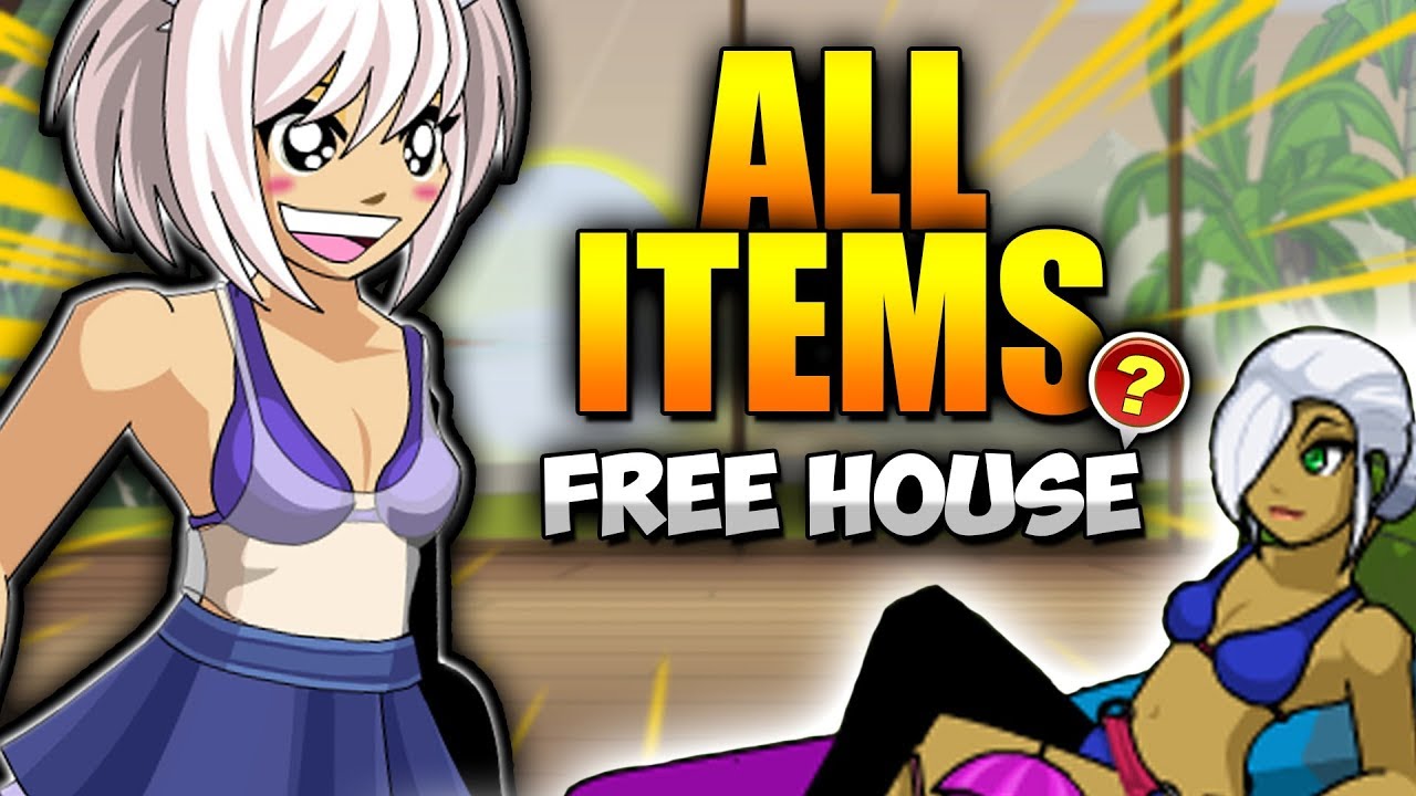 All Items! One of the Best Non Mem Houses! AQW