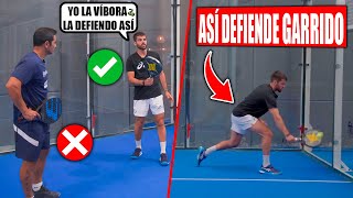 HOW to DEFEND the VIBORA at the BACK: JAVI GARRIDO´S tips