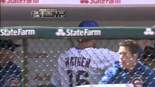 2012/04/22 Cubs score on error