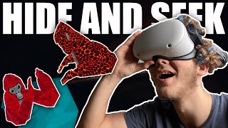 The Craziest Game of Hide and Seek... (Gorilla Tag VR)