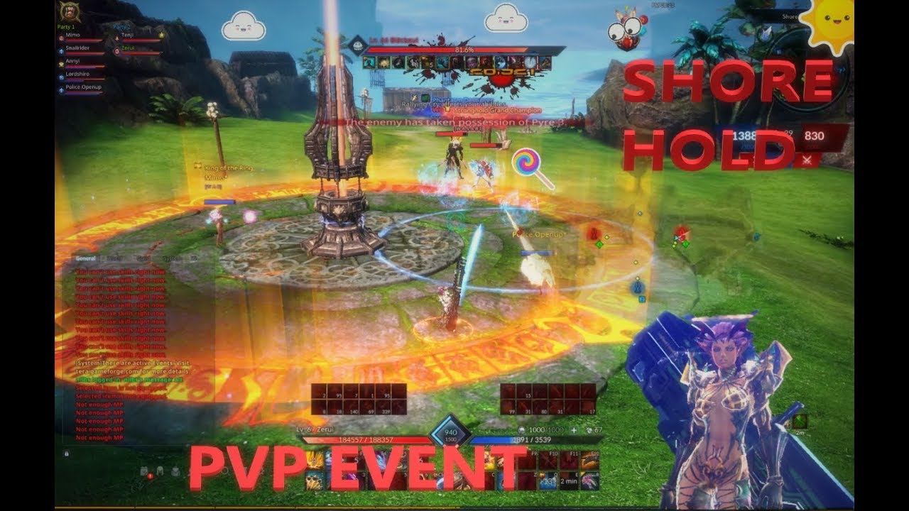 TERA: PVP EVENT AND SHORE HOLD.  | PART 69