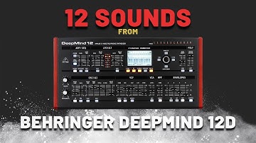 12 Sounds from Behringer DeepMind 12D | Synthesizer Demo (No Talking)