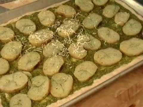 Potato Pesto Feta Pizza | Food Wishes