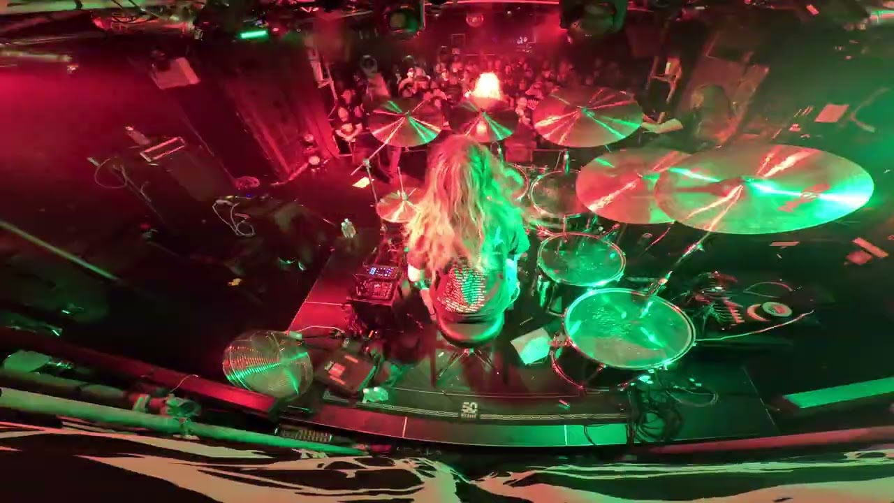 Incantation - Golgotha - Charlie Koryn Drum Cam Live in Osaka
