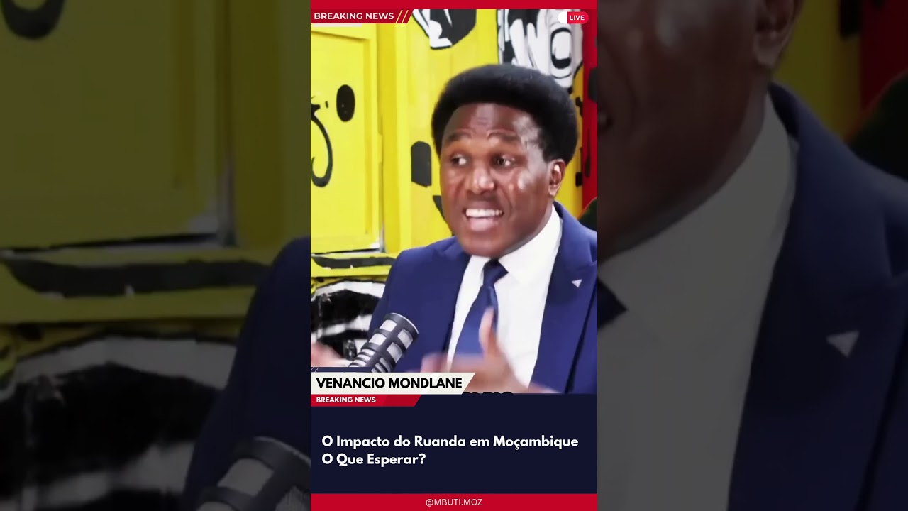 Venâncio Mondlane expõe o Lado Oculto da Ajuda do Ruanda em Moçambique  #moçambique #vm7 #ruanda