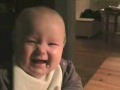 Смех ребенка в замедленном видео - Slow Motion Baby Laugh