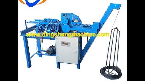 Automatic double loop tie wire machine factory