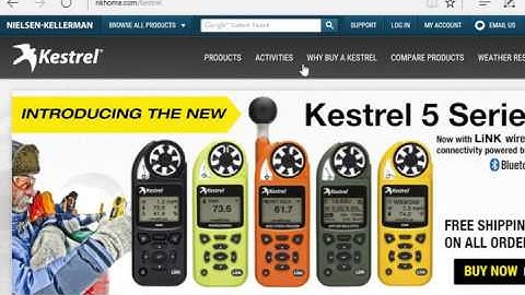 Using Kestrel LiNK for PC