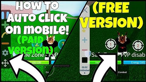 BOOST your ROBLOX Gameplay on Mobile with These AUTO Clickers[Paid+Free]