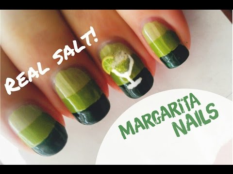 Margarita Nails Wactual Salt Youtube