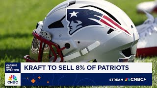 Robert Kraft to sell 8% of Patriots to Sixth Street, Dean Metropoulos