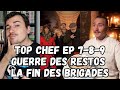 Top chef saison 15 2024 episodes 7 8  9 review de la guerre des restos  la fin des brigades