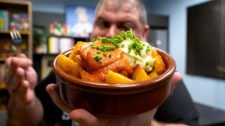 PATATAS BRAVAS españolas como un PRO (2 versiones)