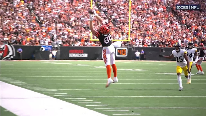 Cincinnati Bengals Highlights vs. Pittsburgh Steelers | 2022 Regular Season Week 1